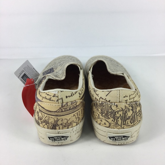 Vans Vincent Van Gogh Letter Classic Slip On Shoe - Picture 7 of 7